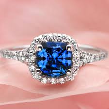 Sapphire & Diamond Ring